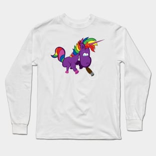 Lil' Smokey the Rainbow Unicorn Long Sleeve T-Shirt